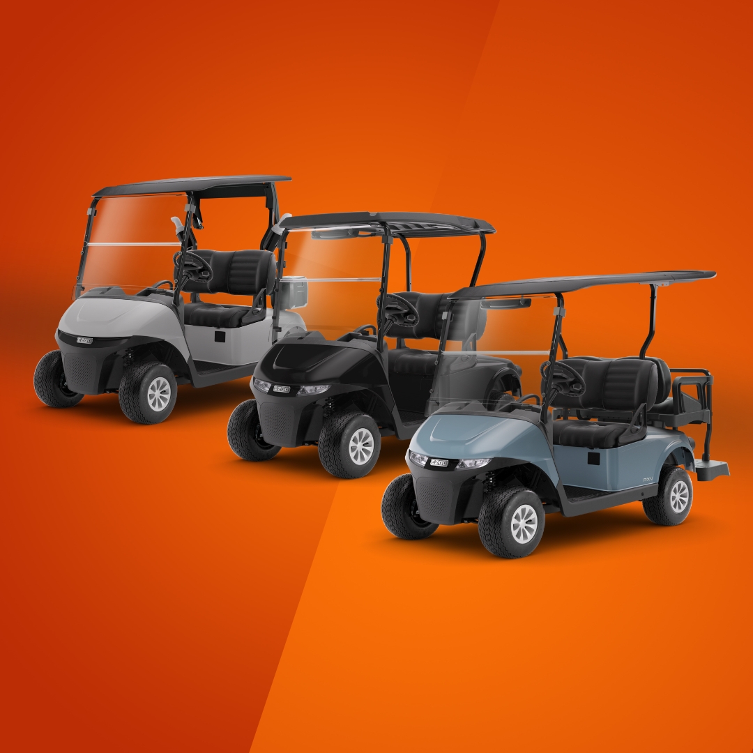 Kampanj på E-Z-GO golfbilar