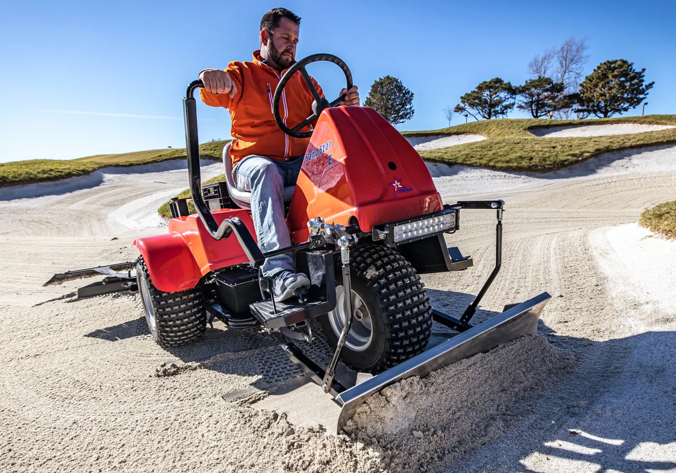 SMITHCO: Sand Star Diesel Bunker Rake