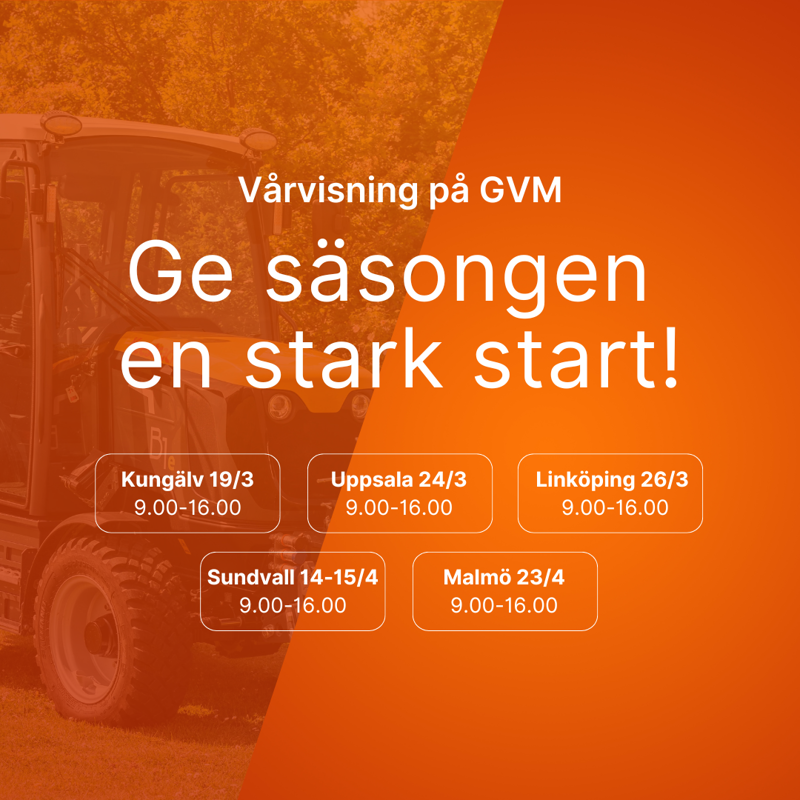 Vårvisning på GVM