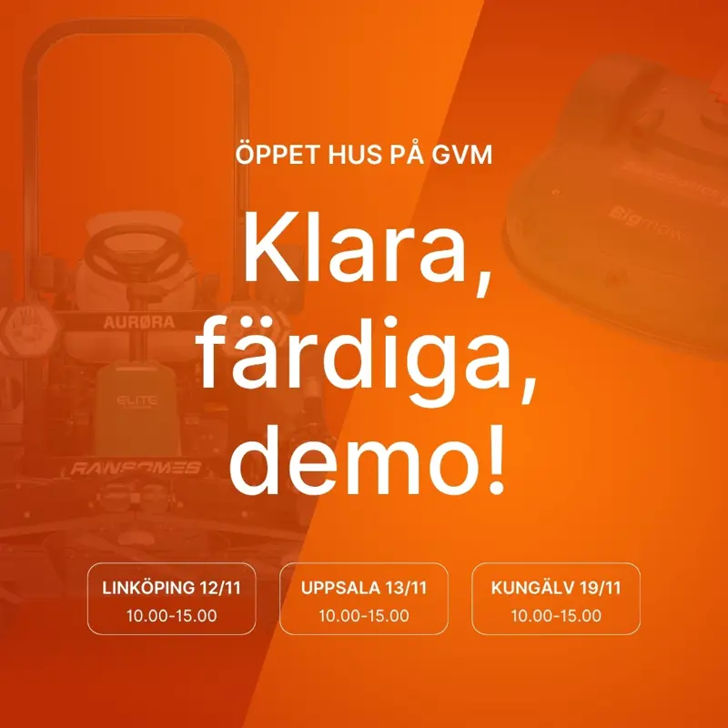 Öppet Hus i Linköping, Uppsala och Kungälv!