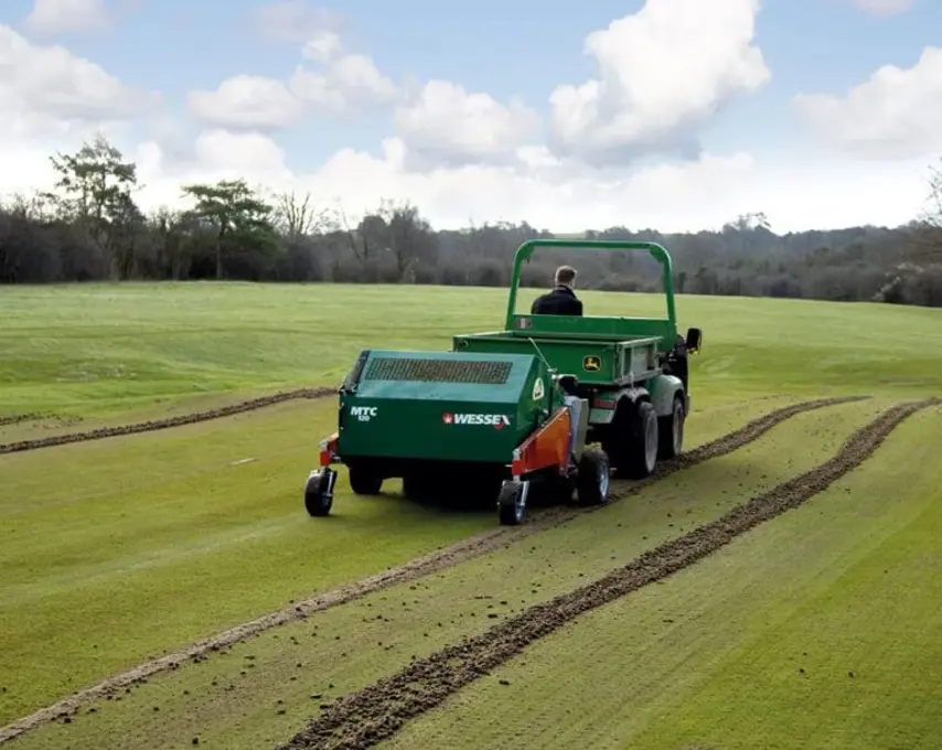 WESSEX: Turf Beetle Core Sweeper Collector